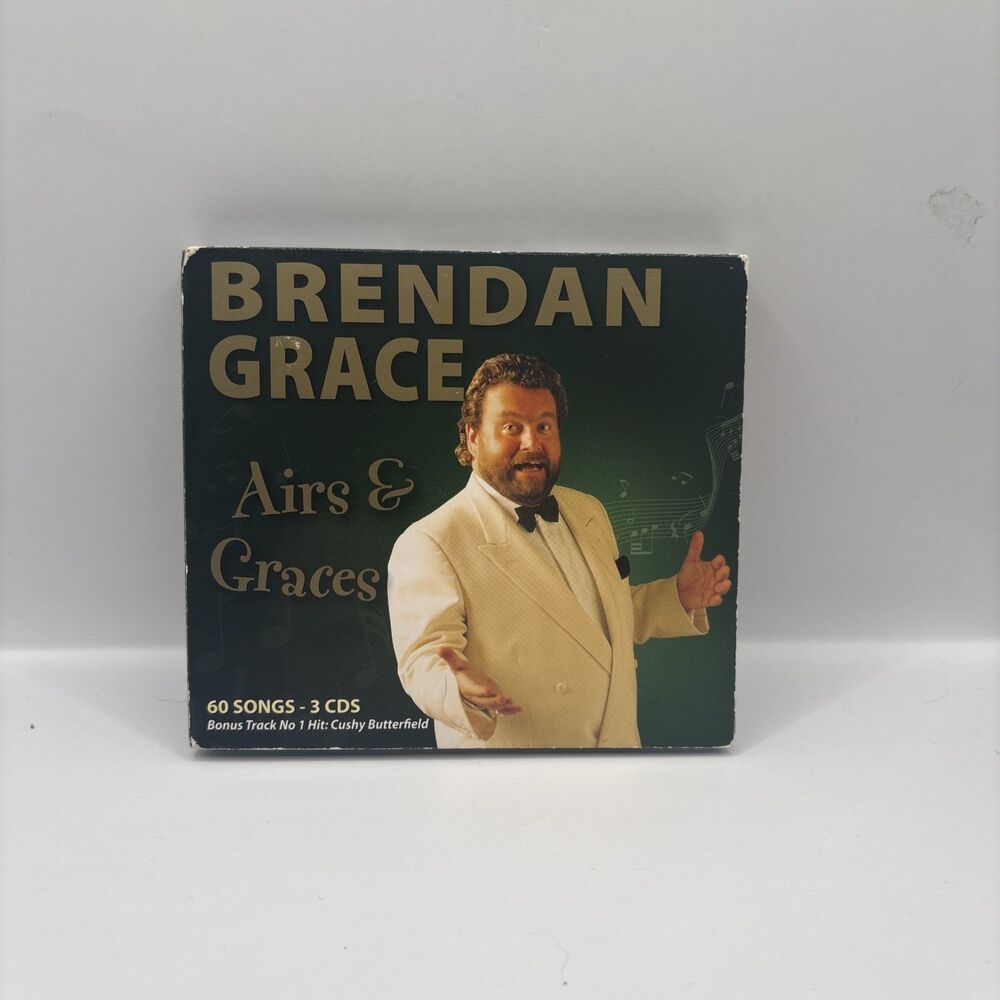 Brendan Grace -  Airs & Graces 3CD Extended Edition Box Set 60 Songs/Tracks.